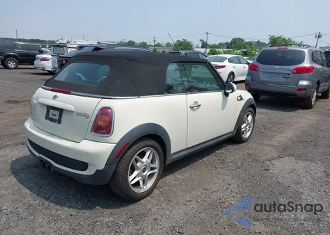 2010 Mini Cooper S z USA, uszkodzony, nr VIN WMWMS3C54ATY08644